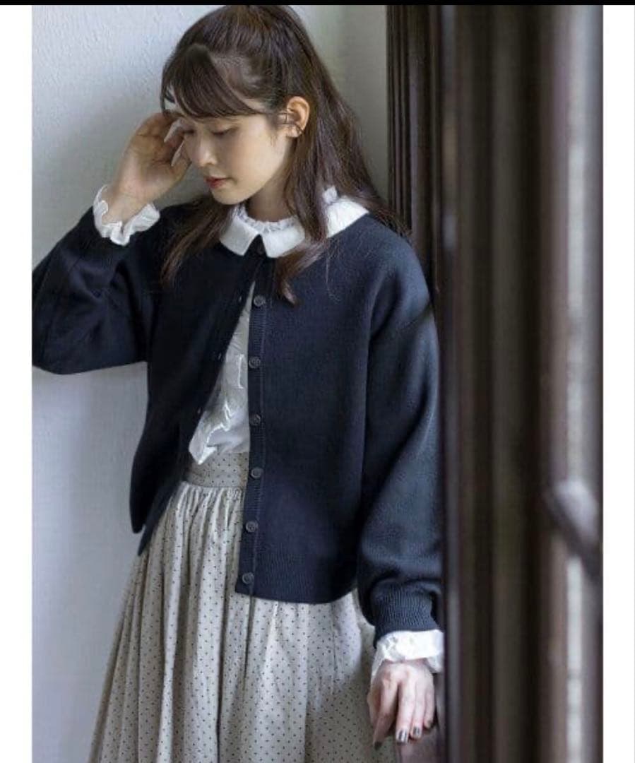 美品ゆべし×サマンサモスモス マルチwayニット