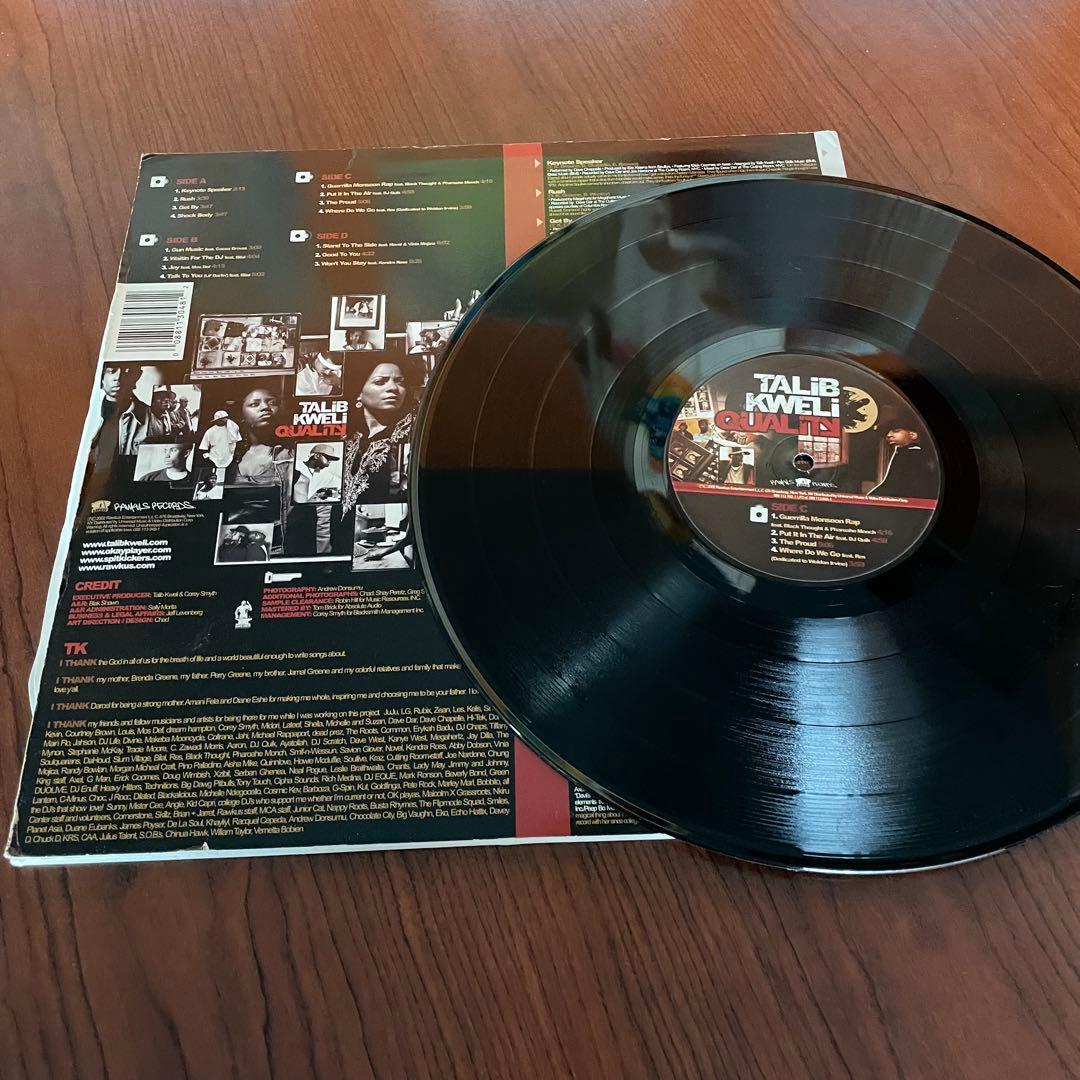 Talib Kweli Quality 2LP レコード