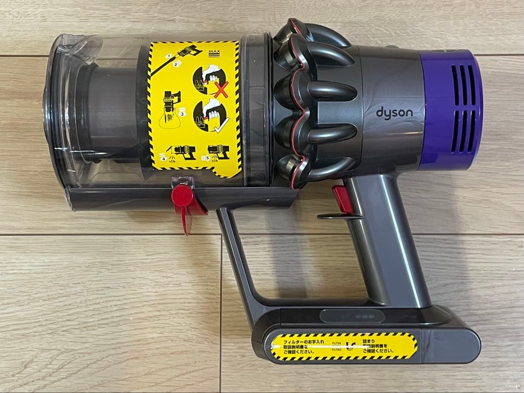 ダイソン dyson 掃除機 V10 Fluffy SV12 黒 動作品