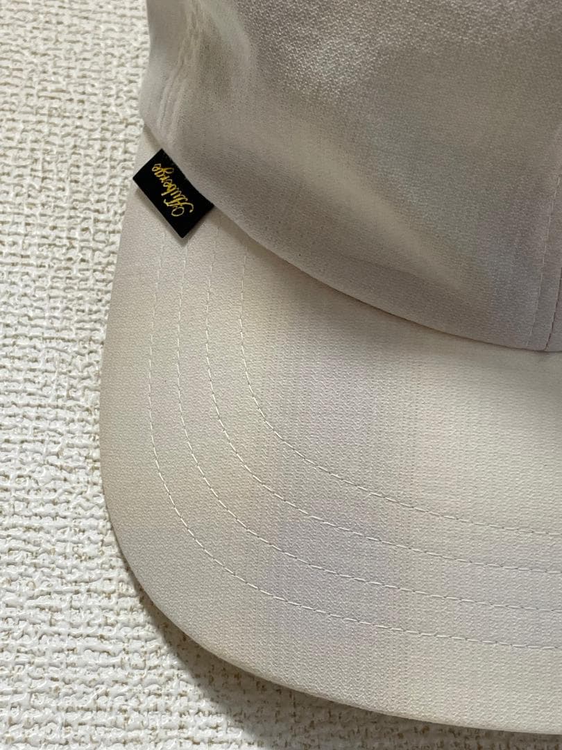断*離様 【極美品】AUBERGE CAP オンブレチェック柄 ホワイト系 25