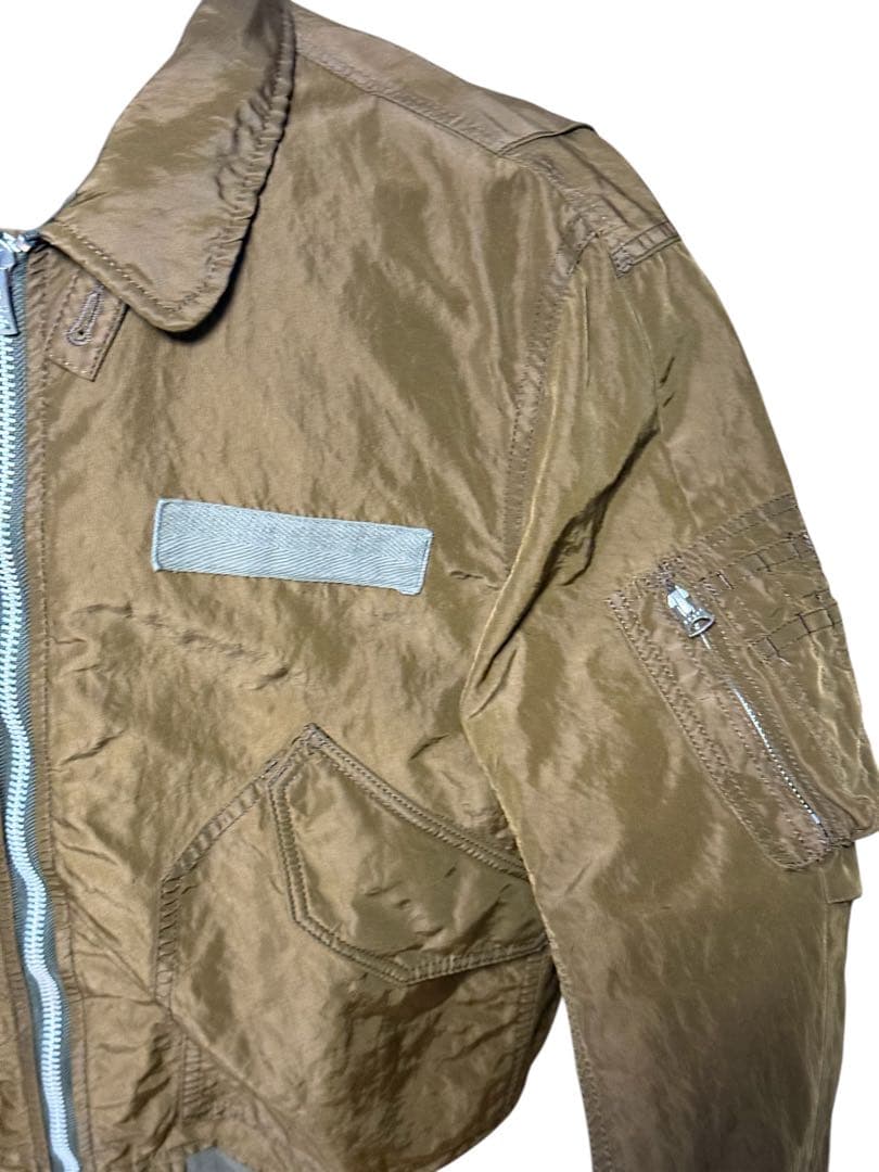 サカイ　Sacai 26SSコレクション フライトジャケット　ブルゾン　サイズ2