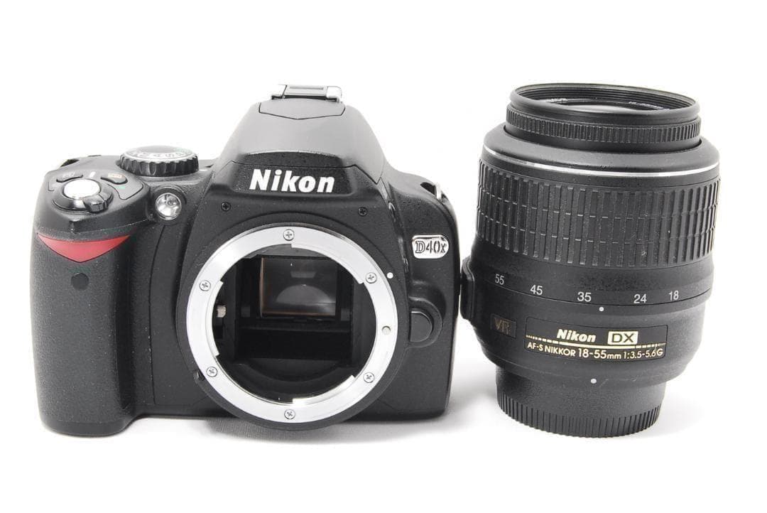 少シャッター数6023回 Nikon D40x 一眼レフカメラ スマホ転送