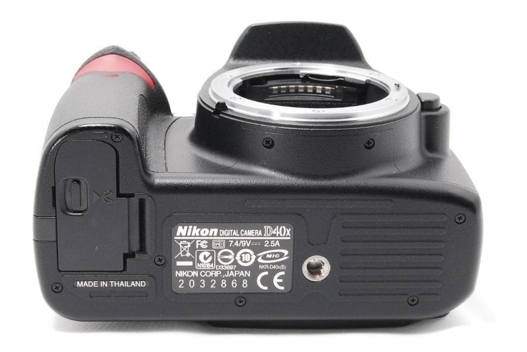 少シャッター数6023回 Nikon D40x 一眼レフカメラ スマホ転送