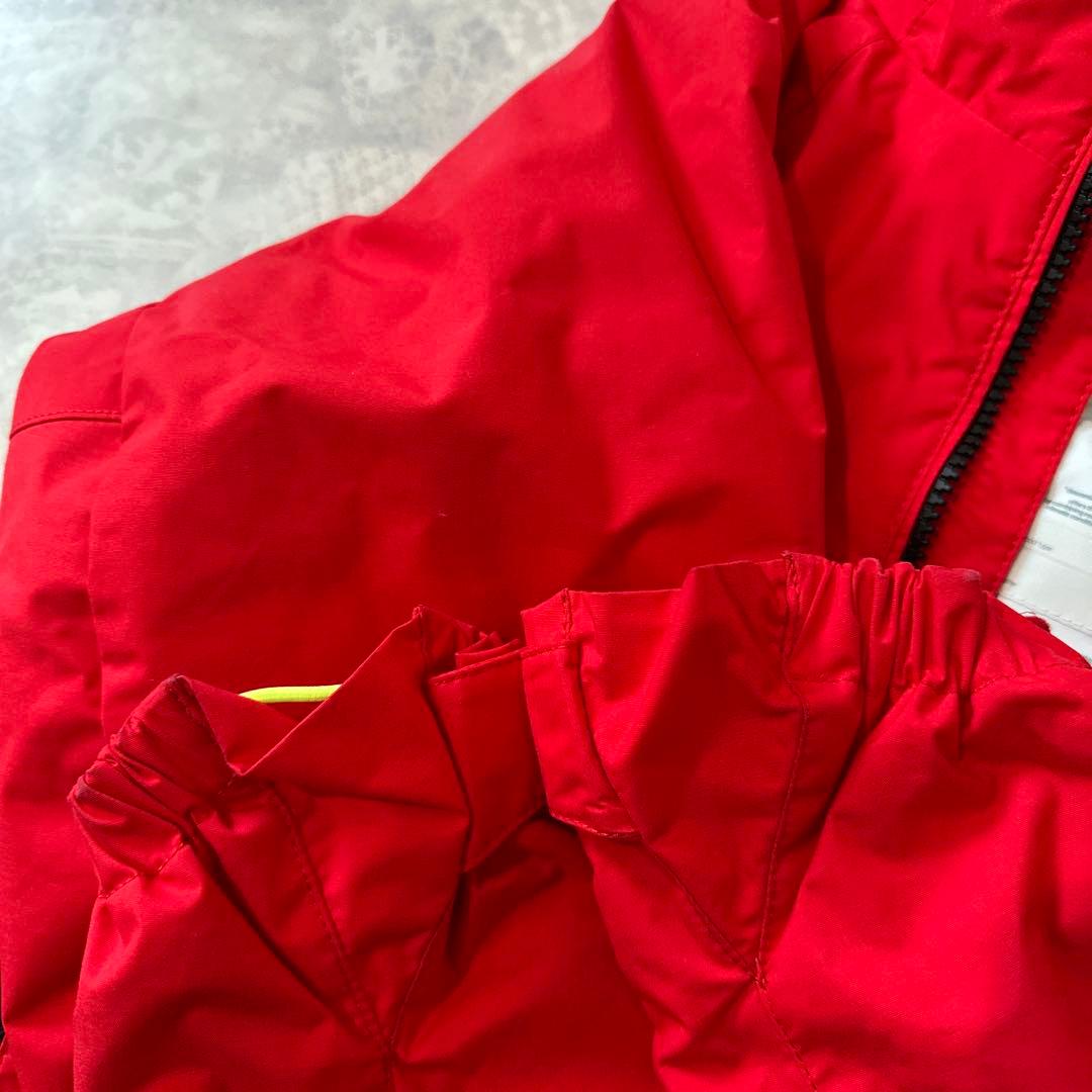 DESCENTE 子ども用スキーウェア上下　赤　140