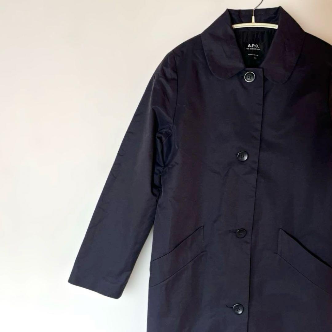 ✨極美品✨A.P.C. ネイビー スプリングコートS春物最終Sale❗️