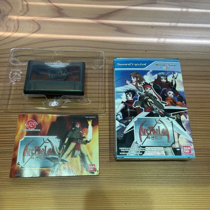 ワンダースワン F F I同梱版　暗所保管　箱付き　アークザラッド機神復活