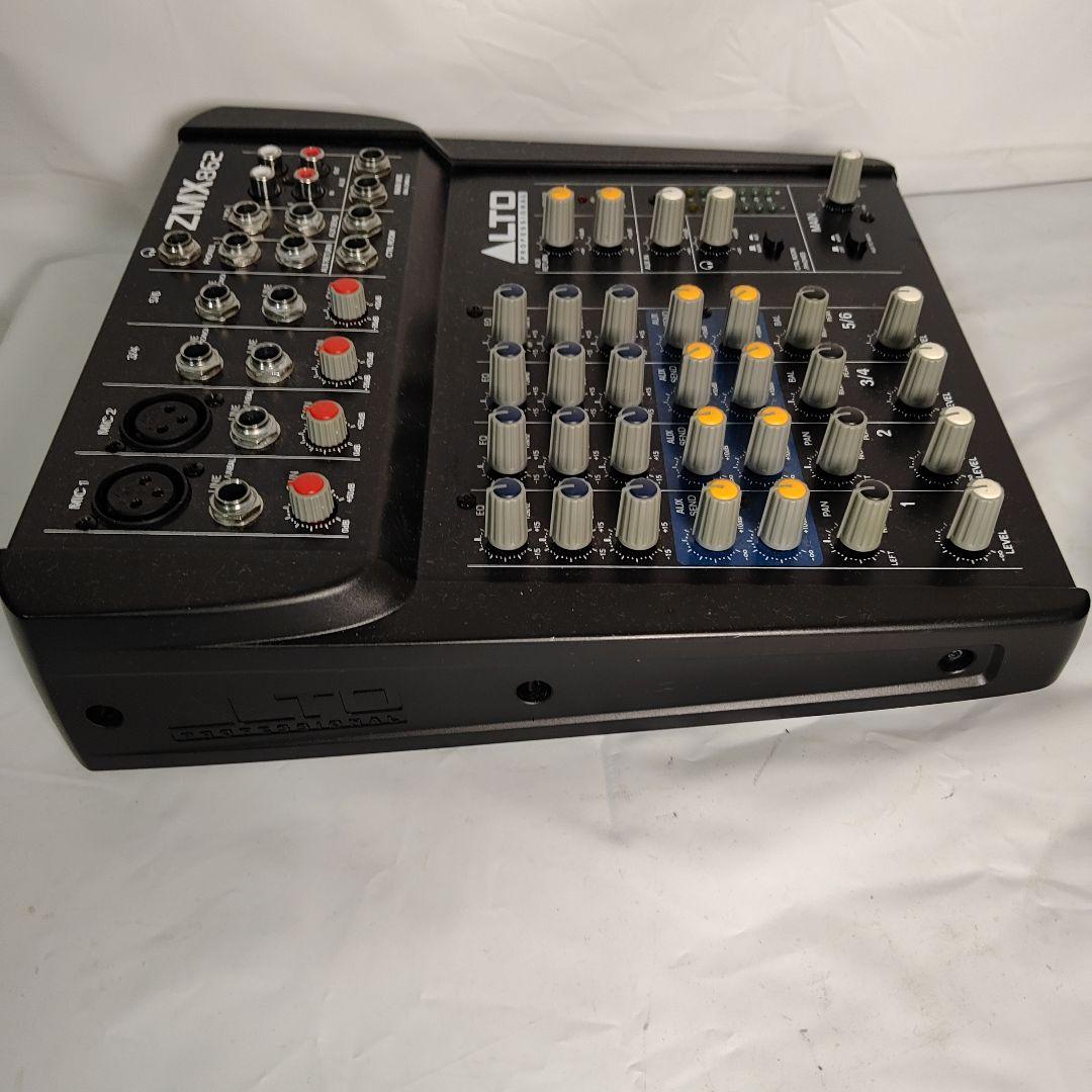 音響ミキサー　ALTO ZMX862 6ch　ACアダプター付き