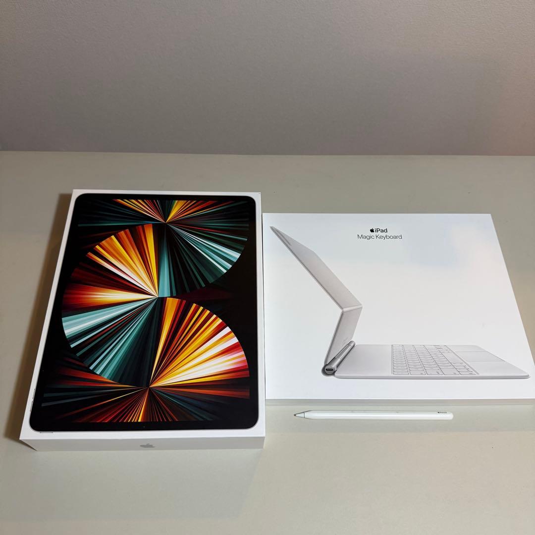 カ*ン様 iPadPro 256GB第5世代Cellular MagicKeyb