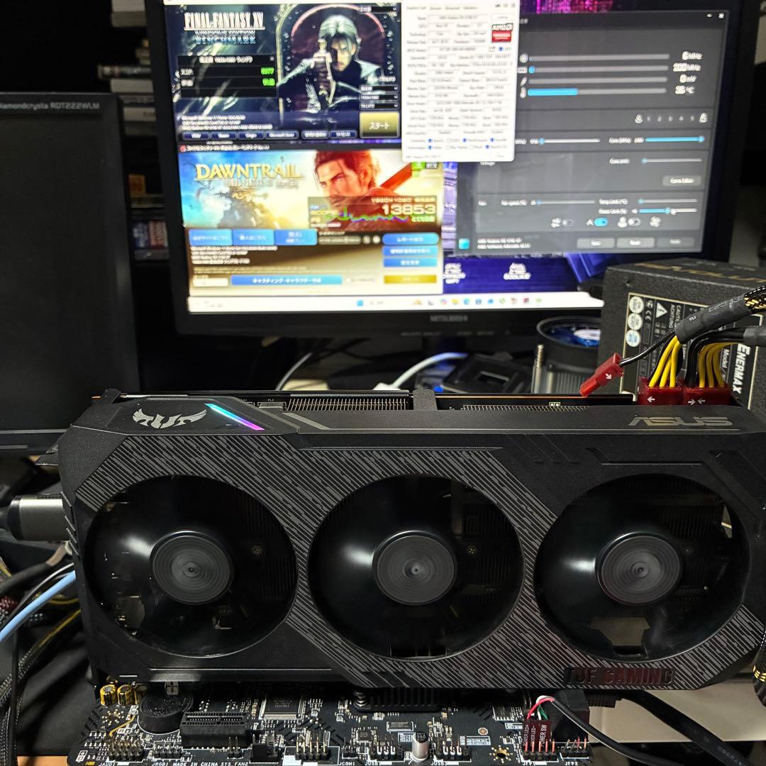 【訳あり動作品】ASUS RX5700XT TUF GAMING 出力制限あり