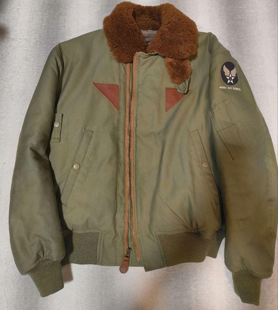 【美品】B-15A SESSLER 38 フライトジャケット 中田商店