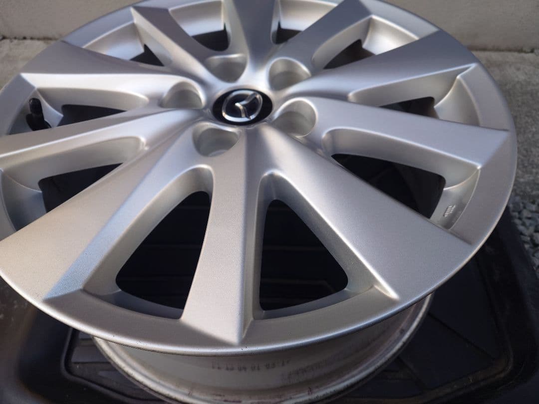 スタッドレスに!マツダCX-5 CX5 純正アルミホイール4本セット17×7J