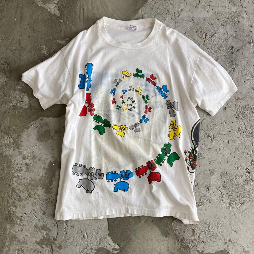 希少 グレイトフル デッド ビンテージ Tシャツ 両面と裏返しプリント