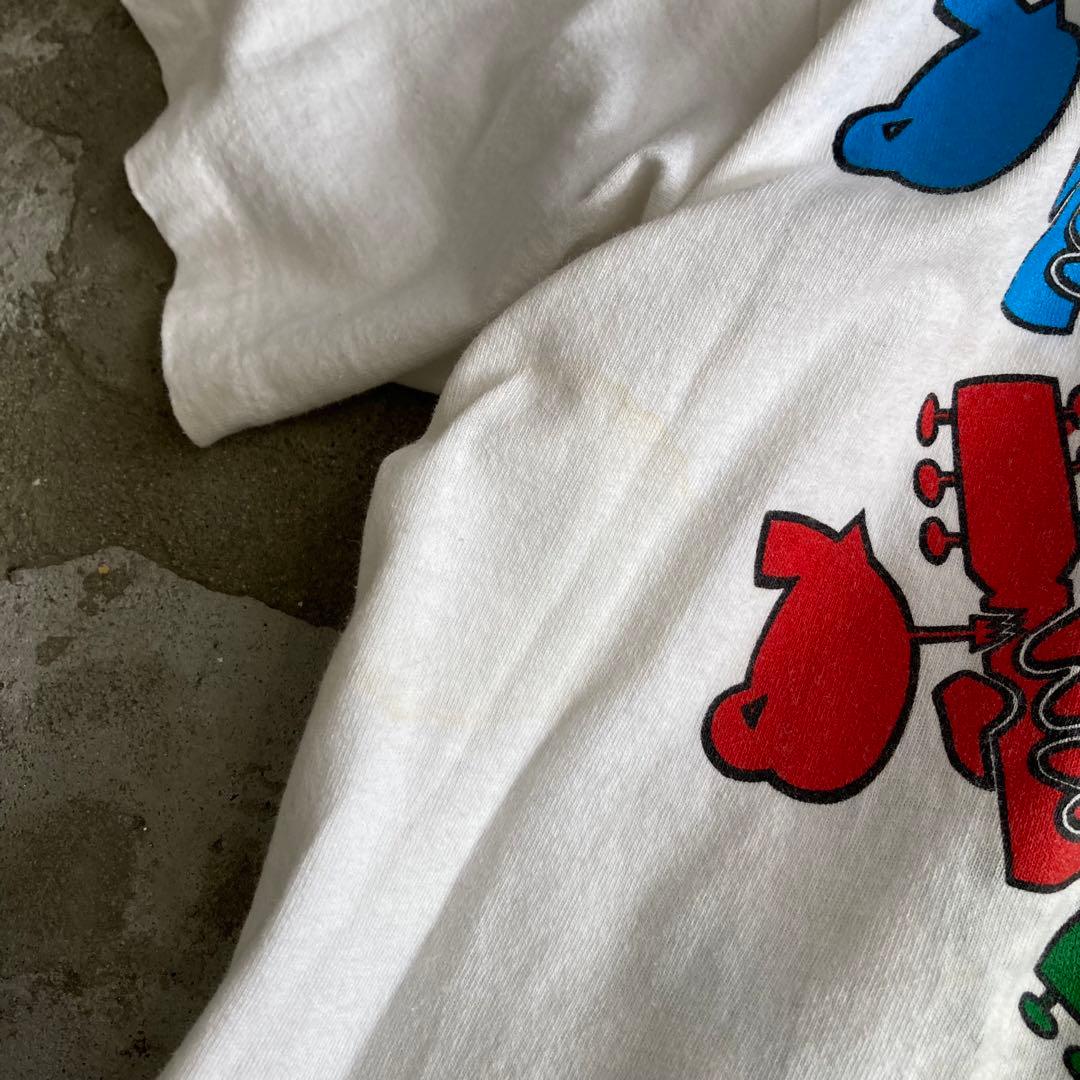 希少 グレイトフル デッド ビンテージ Tシャツ 両面と裏返しプリント
