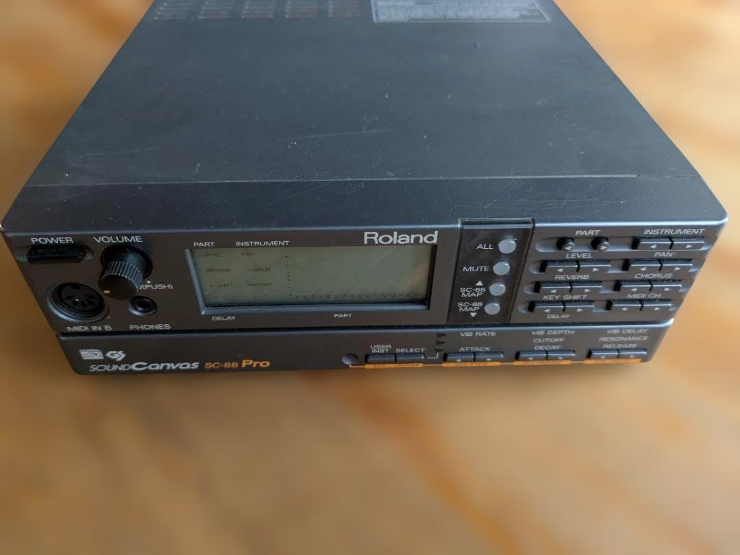 Roland Sound Canvas SC-88 Pro 音源モジュール