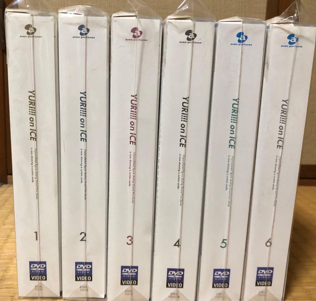 YURI!!! on ICE DVD 1-6巻特典セット付き