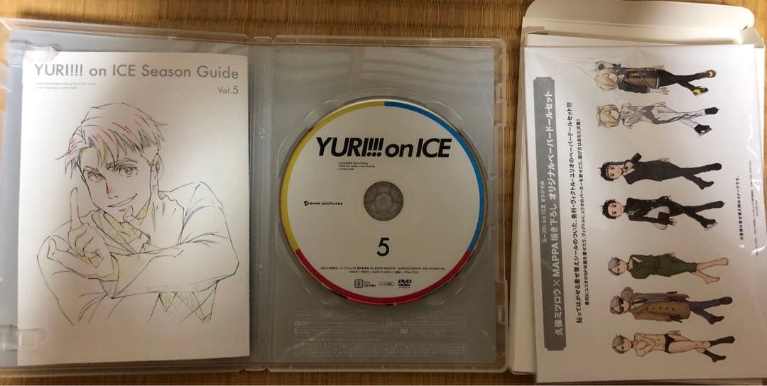 YURI!!! on ICE DVD 1-6巻特典セット付き