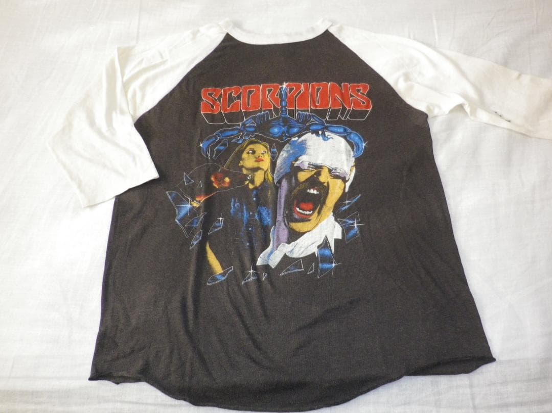 SCORPIONS ラグランT パキ綿