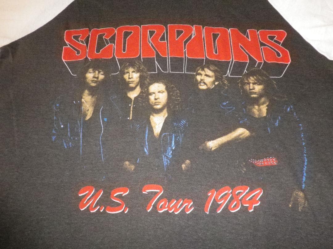 SCORPIONS ラグランT パキ綿