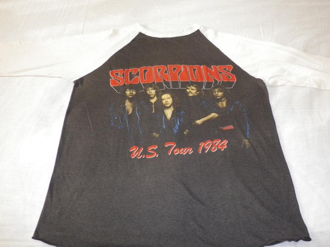 SCORPIONS ラグランT パキ綿