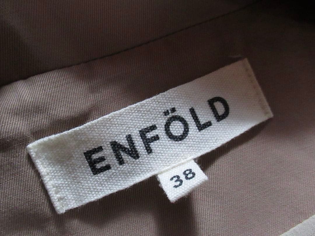 専用 ENFOLD / デザイン トレンチコート アウター ジャケット