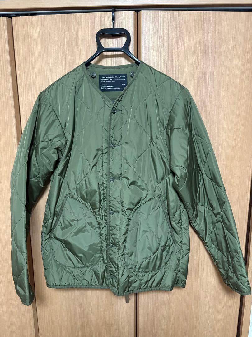 ユナイテッドアローズ/UNITED ARROWS オリーブ モッズコートLサイズ