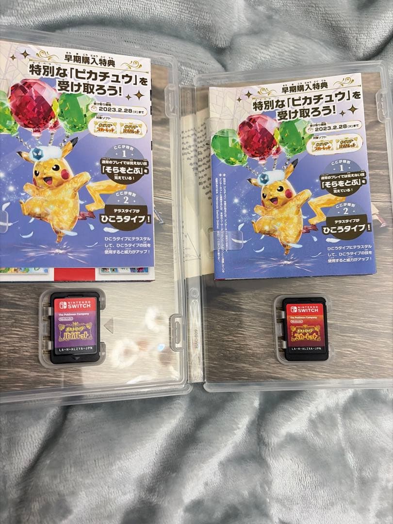 Nintendo Switch ポケモン スカーレット バイオレット ソフト