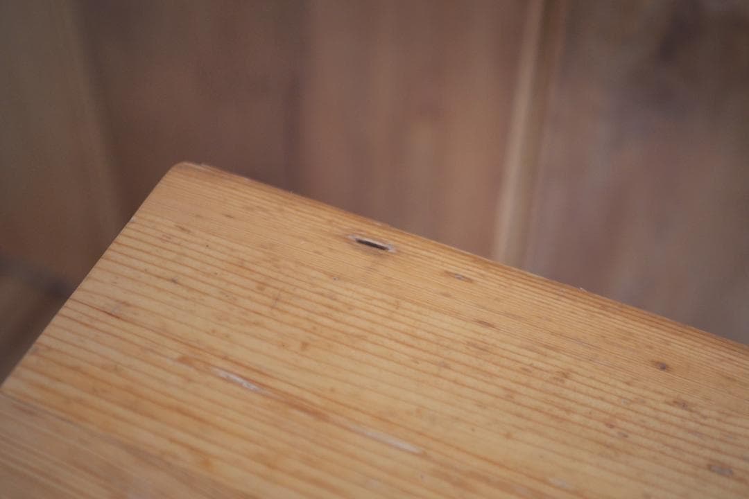 無印良品　パイン材テーブル　デスク　折りたたみ式
