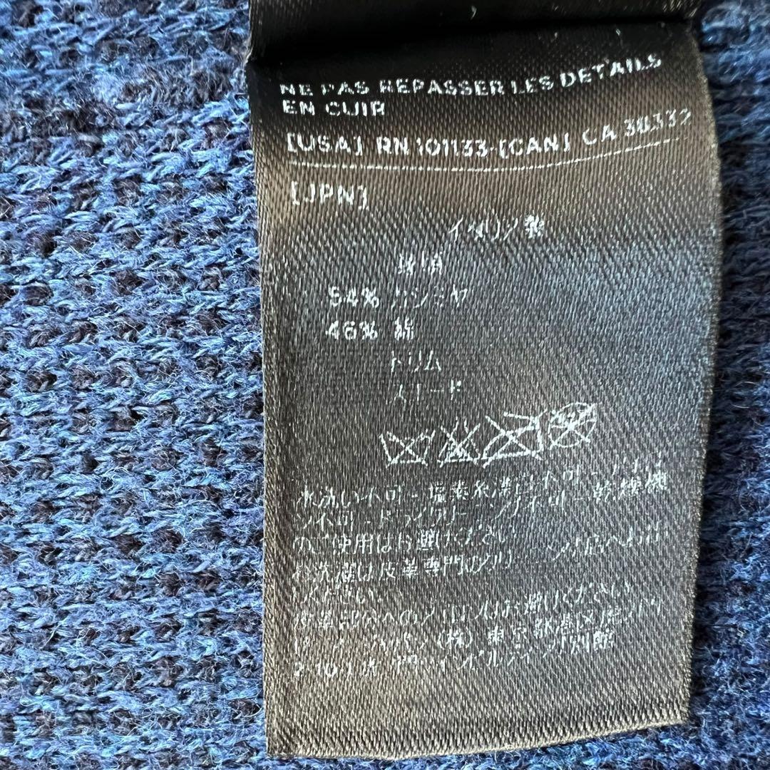 ITALY製 エルメネジルド ゼニア カシミヤ コットン 2B ジャケット 46