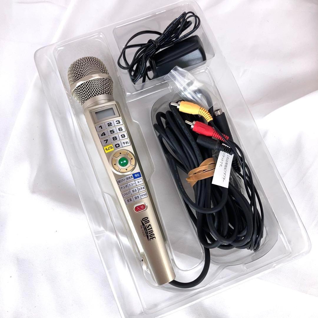 ◆オンステージ PK-112GT 家庭用カラオケ 別売りペアマイクPK-U1付き