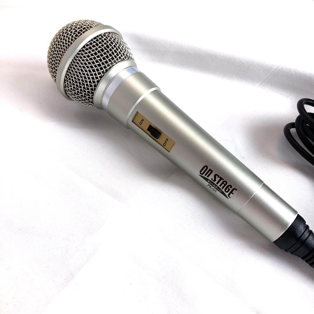◆オンステージ PK-112GT 家庭用カラオケ 別売りペアマイクPK-U1付き