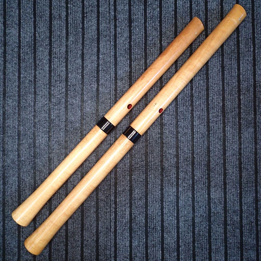 尺八 ワダ楽器 蝴蝶 (楓)七孔尺八のセット