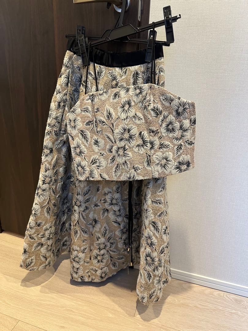 グレースコンチネンタル　ボタニカルセパレートドレス