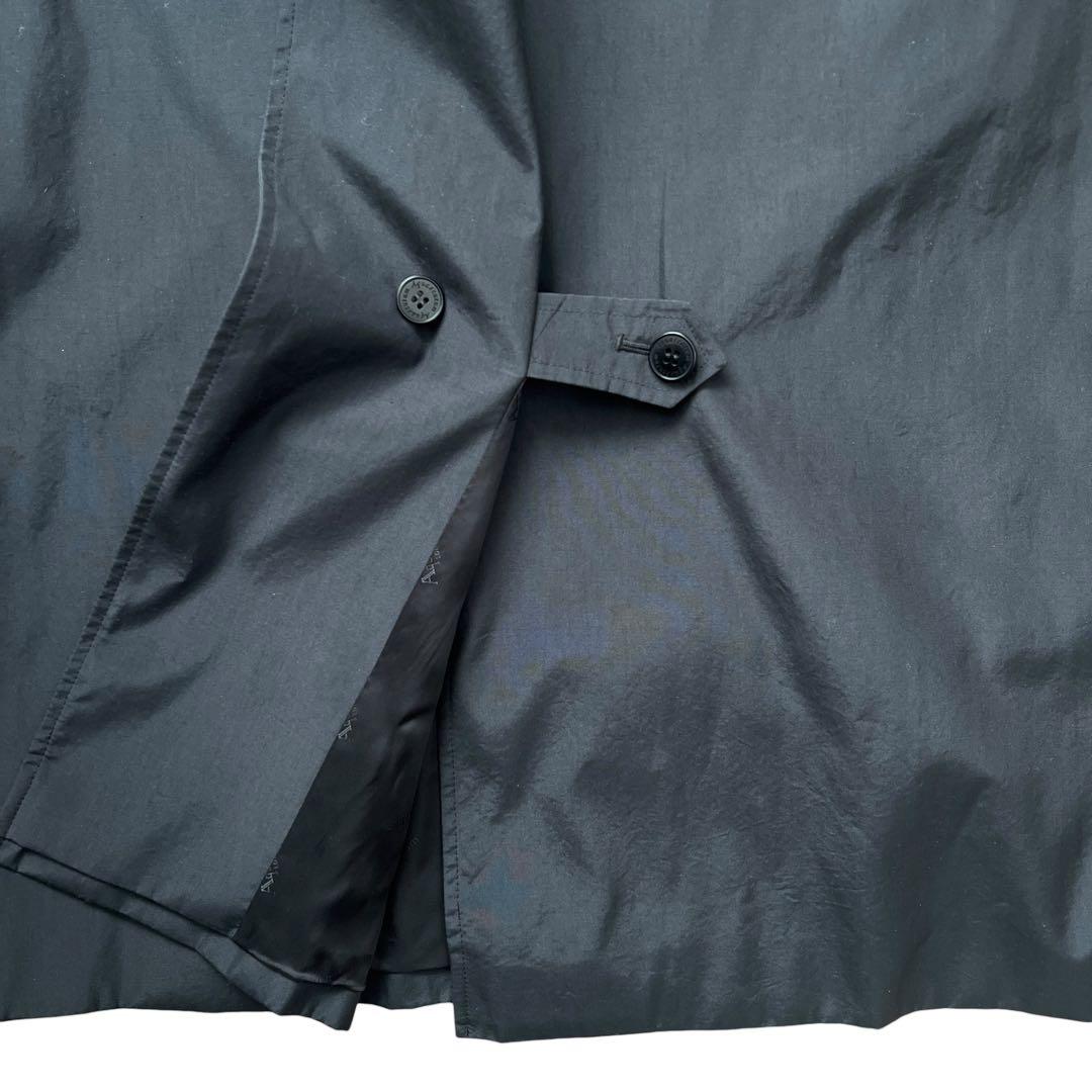 Aquascutum　シルク　トレンチコート　イングランド製　白タグ　高級