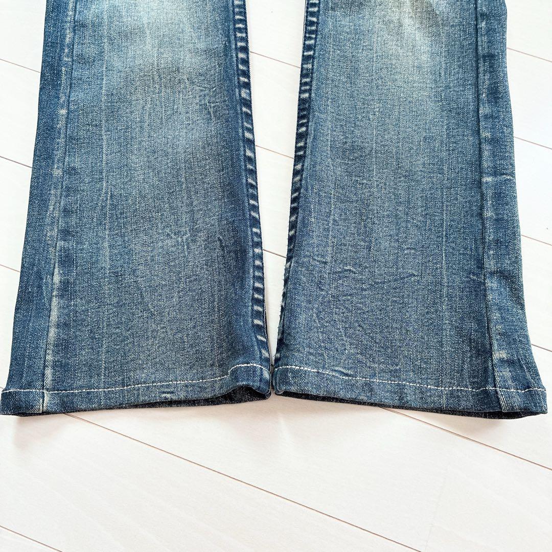 RED PEPPER レッドペッパー デニムパンツ 刺繍 y2k サイズ25 M