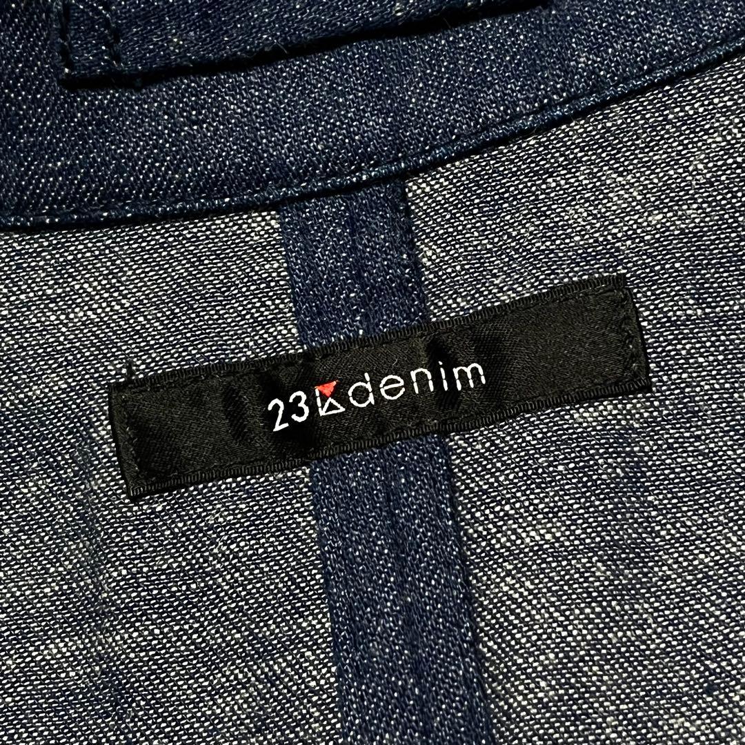 【大きいサイズ】【48】23区 DENIM デニムコート レディース