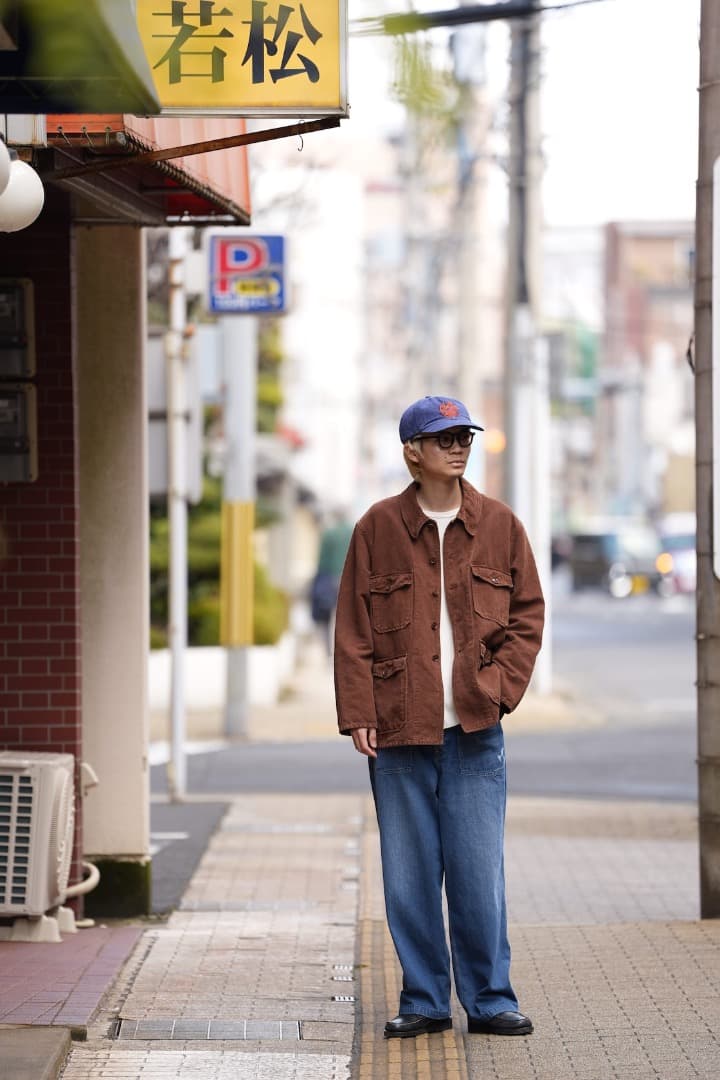 ジャケット・アウター KAPTAINSUNSHINE Cotton Hemp Hunt Jacket4