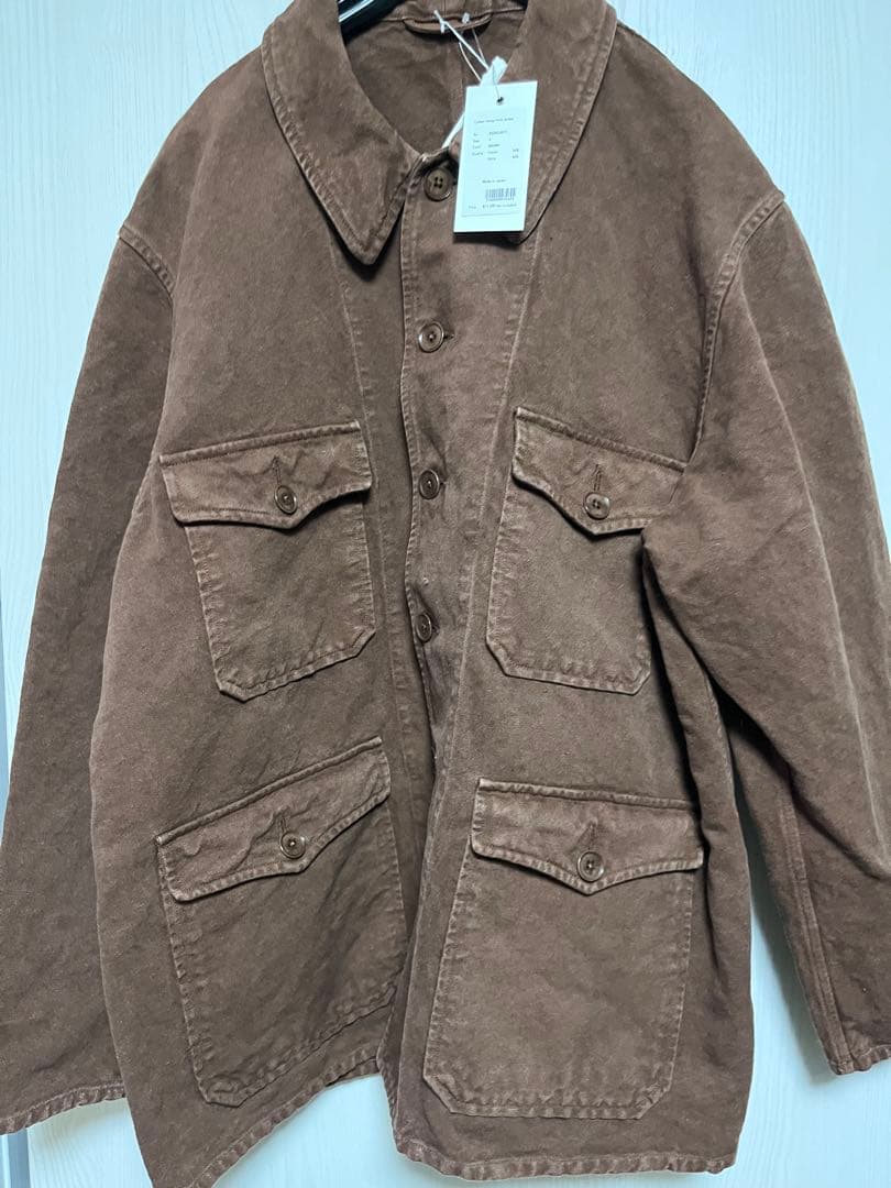ジャケット・アウター KAPTAINSUNSHINE Cotton Hemp Hunt Jacket4
