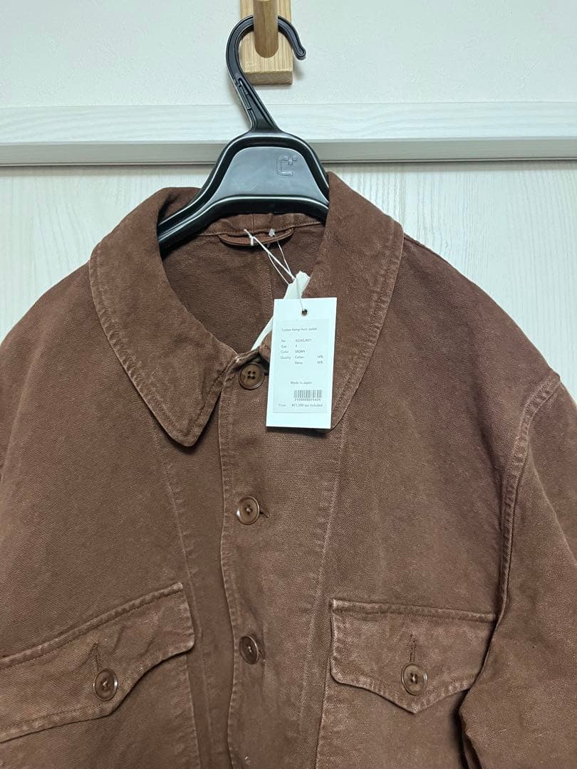ジャケット・アウター KAPTAINSUNSHINE Cotton Hemp Hunt Jacket4
