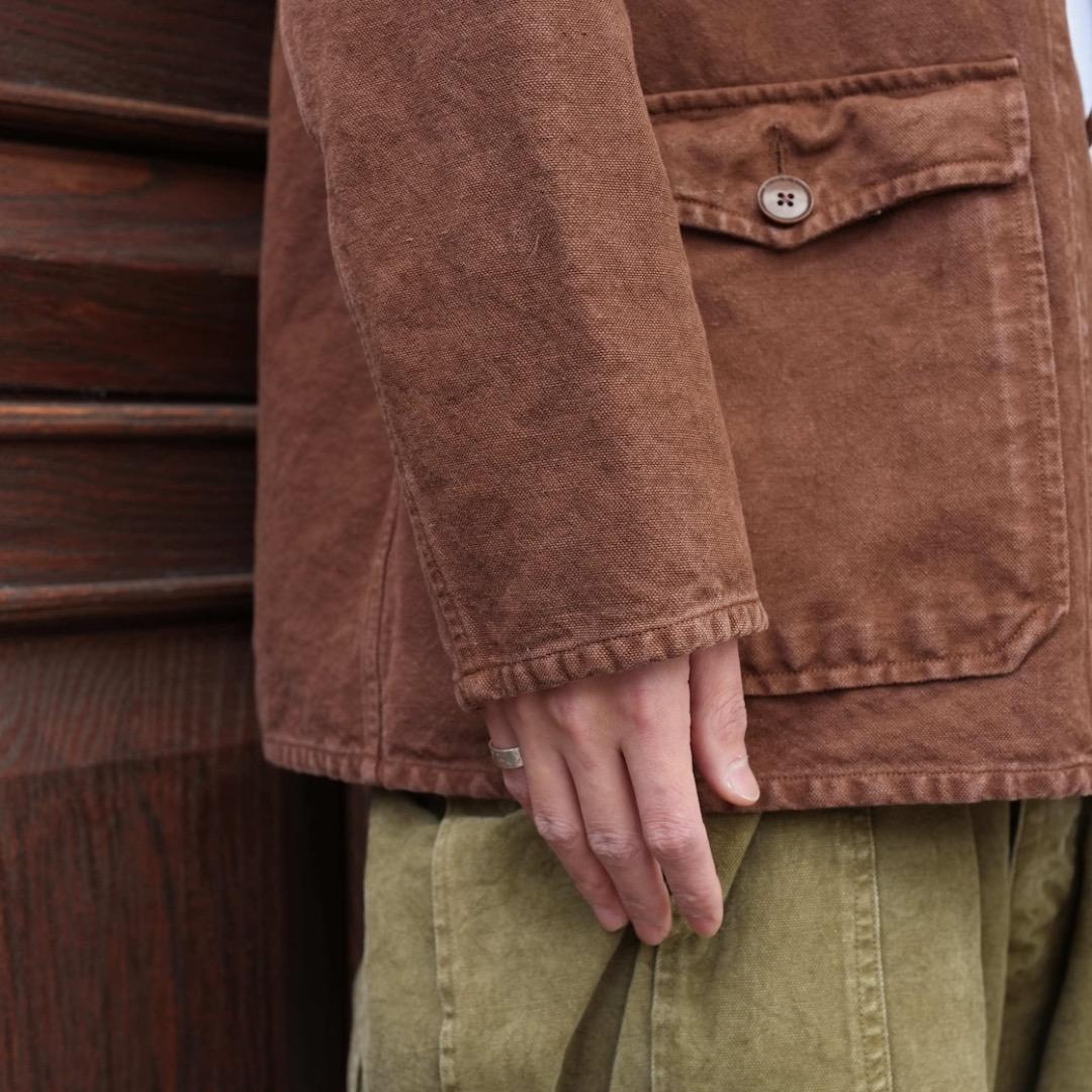 ジャケット・アウター KAPTAINSUNSHINE Cotton Hemp Hunt Jacket4
