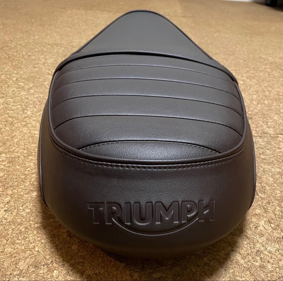 TRIUMPH トライアンフ ボンネビル 純正シート 1cmローダウン