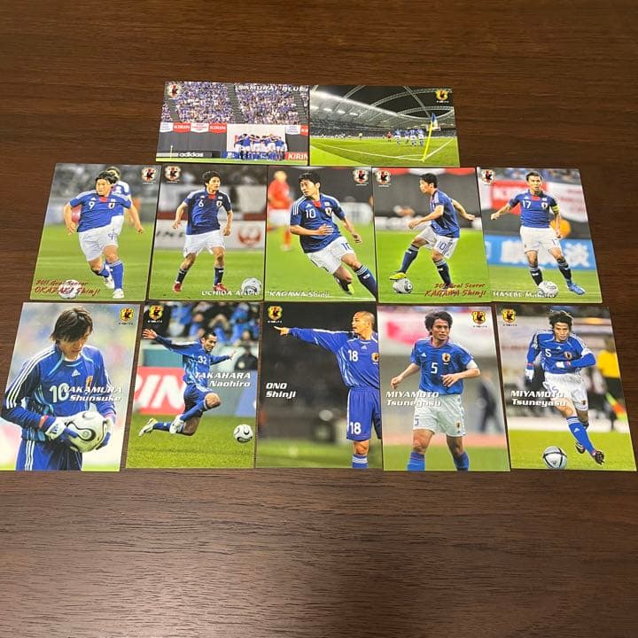 サムライブルー　2006年〜2011年カード&箸セット