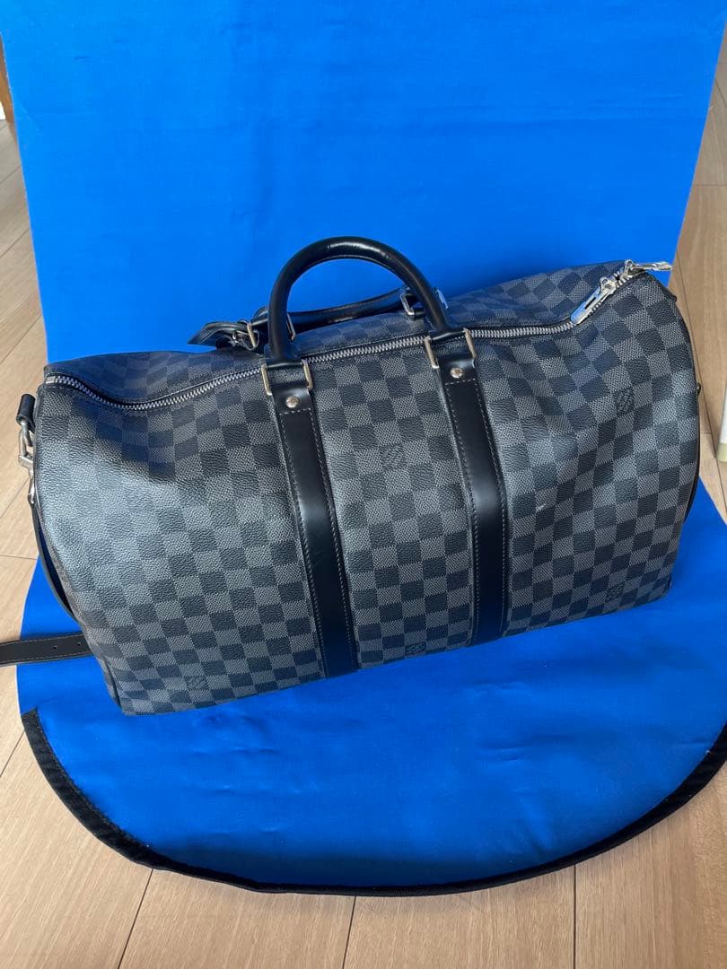 LOUIS VUITTON ダミエ ボストンバッグ　キーポル45