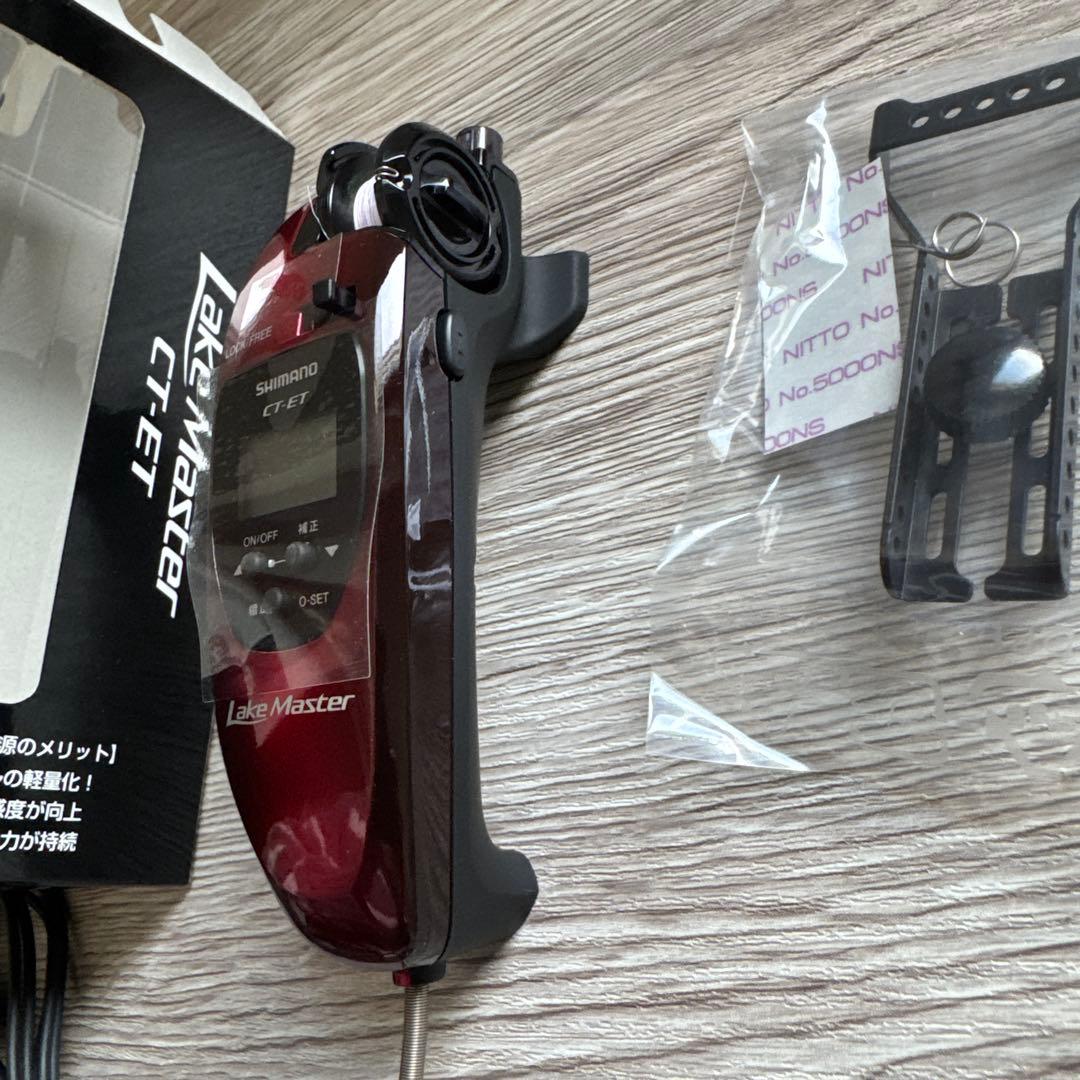 SHIMANO 24レイクマスター CT-ET レッドブラックGR