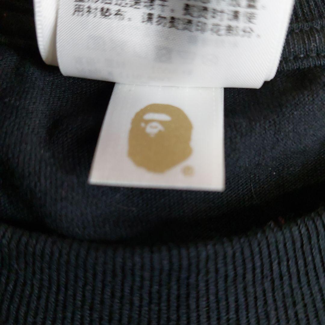 美品 A BATHING APE シャークデザイン ブラックT
