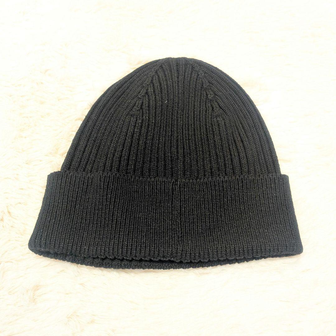 極美品✨️DIESEL ビーニー ニット帽 ロゴ フリーサイズ