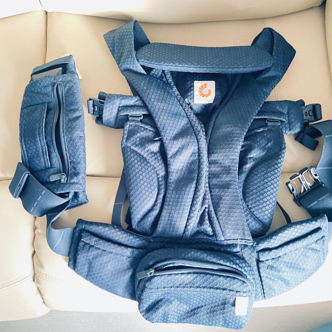 ergobaby Omni Deluxe 抱っこ紐 ミッドナイトブルー