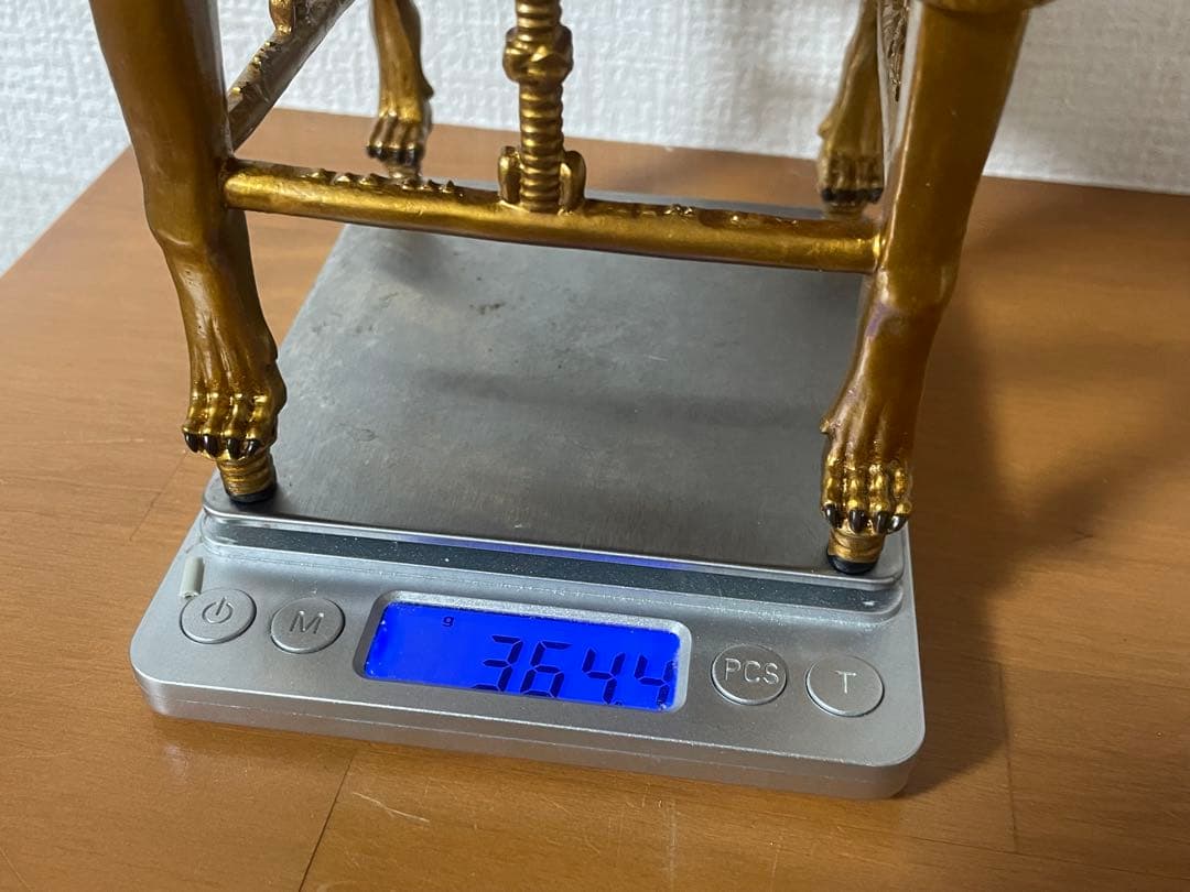 希少品　ツタンカーメン　ゴールデンスローン　オブジェ　玉座　ヴェロネーゼ社