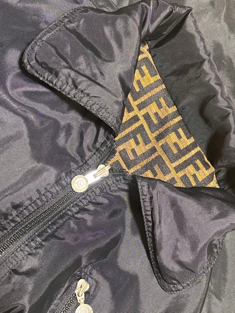 90s FENDI JEANS ズッカ柄 リバーシブルジャケット