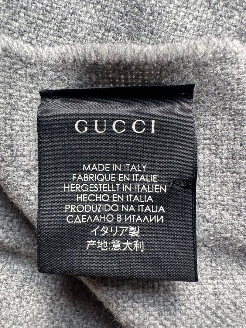 GUCCI ストール シェリーライン　蜂モチーフ　箱付き