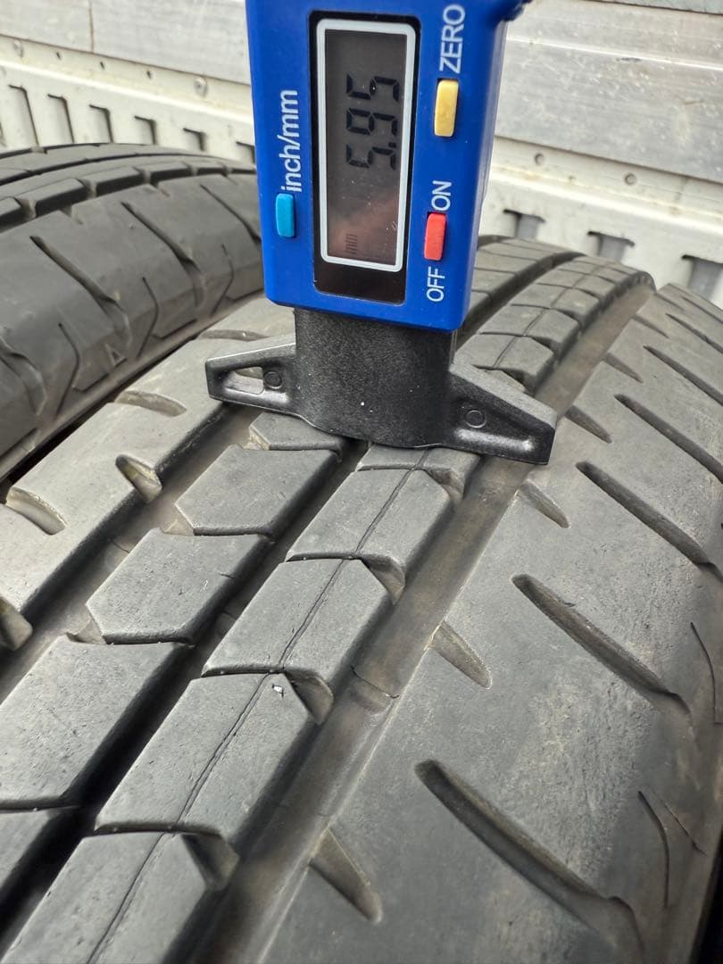 ブリヂストンサマータイヤ155／65R14 75H深溝